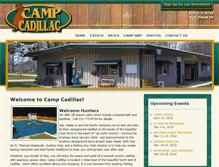 Tablet Screenshot of campcadillac.com